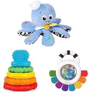 Baby Einstein Opus Sea of Senses Infant Toys Gift Set - 3 Pieces, for Ages 3 Months and Up